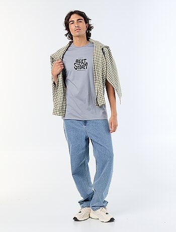 T-shirt a maniche corte stampata
