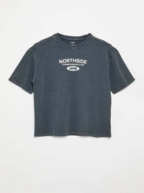 T-shirt a maniche corte stampata - Kiabi T-shirt a maniche corte stampata - Kiabi