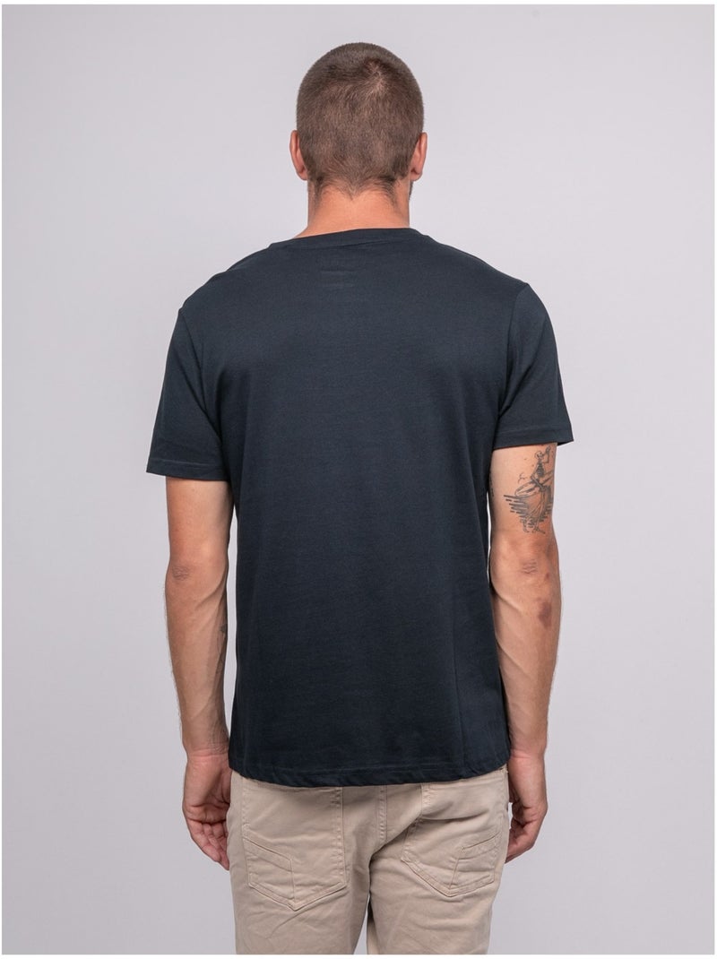 T-shirt a maniche corte stampata JARIKART Blu marino - Kiabi