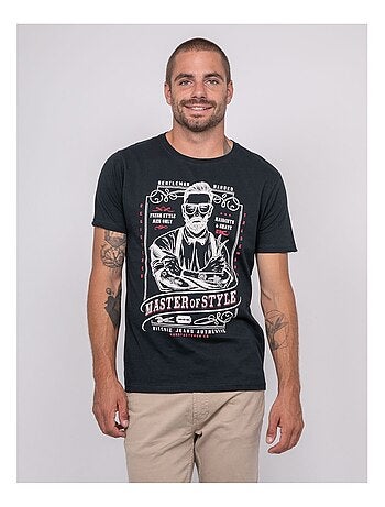 T-shirt a maniche corte stampata JEMIL