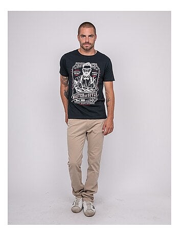 T-shirt a maniche corte stampata JEMIL