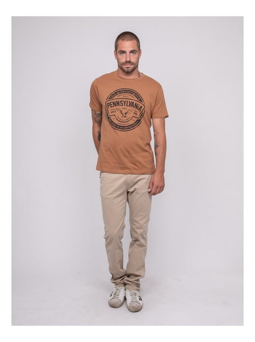 T-shirt a maniche corte stampata JIMITRI - Kiabi