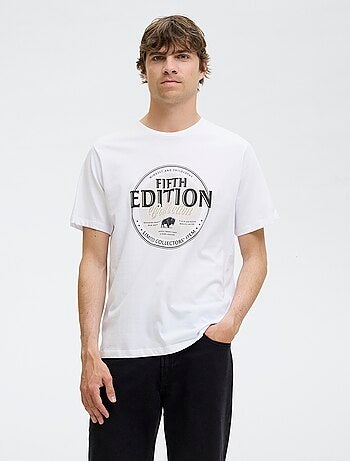 T-shirt a maniche corte stampata 'JJ Rebel'