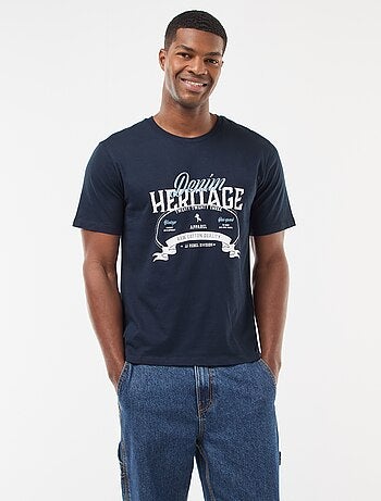 T-shirt a maniche corte stampata 'JJ Rebel'