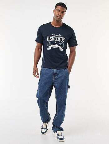 T-shirt a maniche corte stampata 'JJ Rebel'