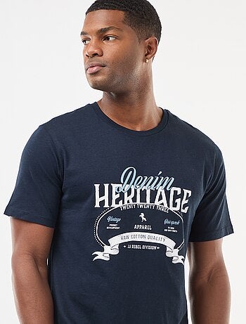 T-shirt a maniche corte stampata 'JJ Rebel'