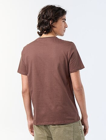 T-shirt a maniche corte stampata