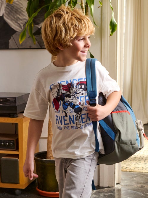 T-shirt a maniche corte stampata 'Marvel' - Kiabi