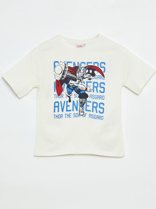 T-shirt a maniche corte stampata 'Marvel' - Kiabi