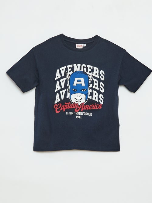 T-shirt a maniche corte stampata 'Marvel' - Kiabi