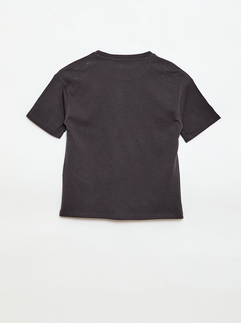 T-shirt a maniche corte stampata 'Minions' Nero - Kiabi