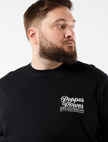 T-shirt a maniche corte stampata
