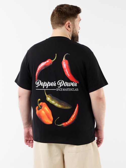 T-shirt a maniche corte stampata - Kiabi