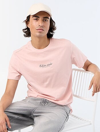 T-shirt a maniche corte stampata