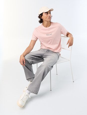 T-shirt a maniche corte stampata