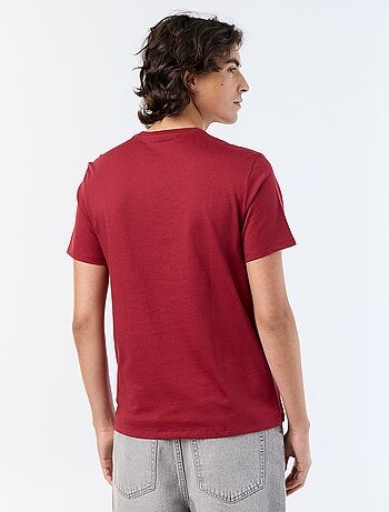 T-shirt a maniche corte stampata