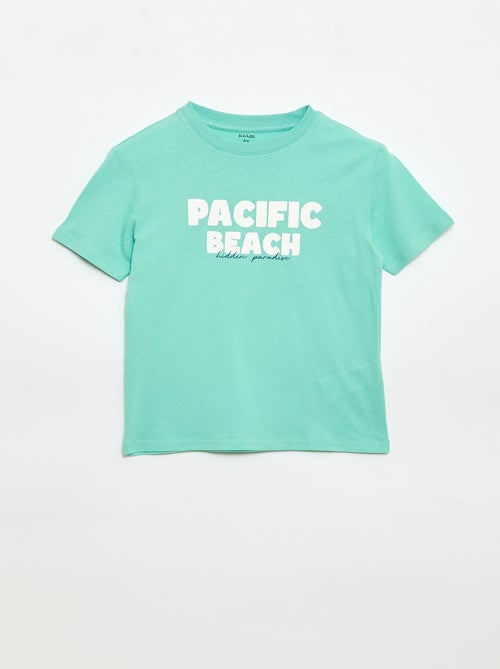 T-shirt a maniche corte stampata - Kiabi T-shirt a maniche corte stampata - Kiabi