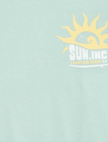 T-shirt a maniche corte stampato