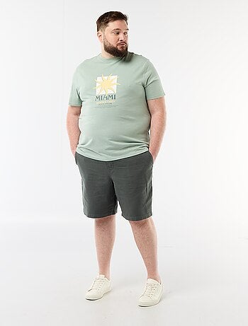 T-shirt a maniche corte stampata
