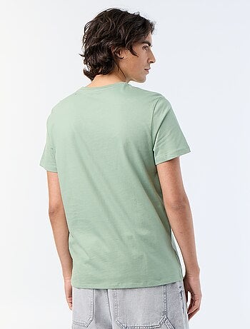 T-shirt a maniche corte stampata