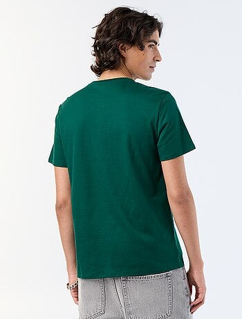 T-shirt a maniche corte stampata
