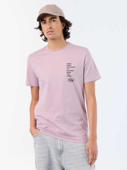 T-shirt a maniche corte stampata - Kiabi T-shirt a maniche corte stampata - Kiabi