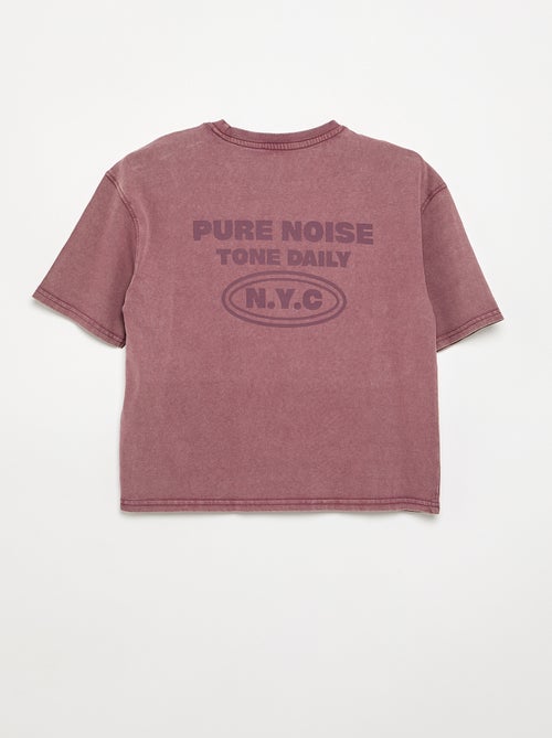 T-shirt a maniche corte stampata - Kiabi T-shirt a maniche corte stampata - Kiabi