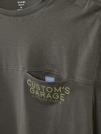 T-shirt a maniche corte stampato - collezione facile da indossare