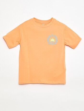 T-shirt a maniche corte stampato