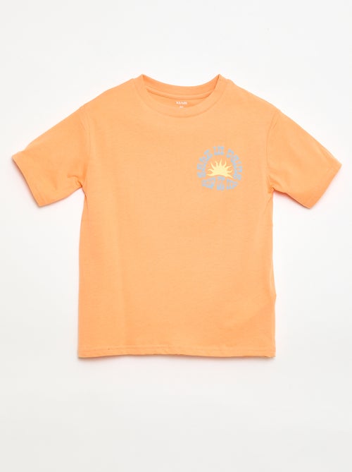 T-shirt a maniche corte stampato - Kiabi