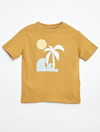 T-shirt a maniche corte stampato