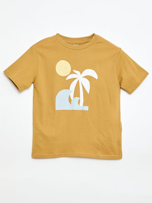 T-shirt a maniche corte stampato - Kiabi