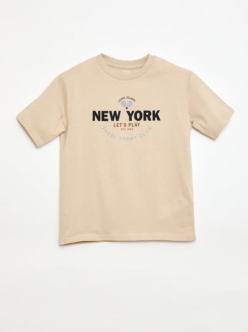 T-shirt a maniche corte stampato - Kiabi