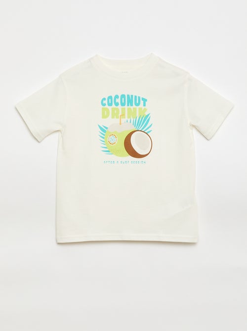 T-shirt a maniche corte stampato - Kiabi