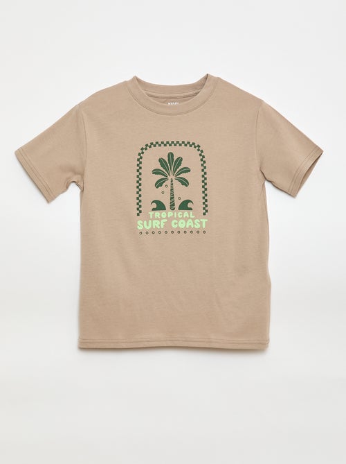 T-shirt a maniche corte stampato - Kiabi