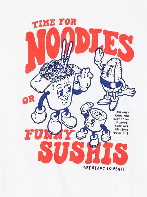 T-shirt a maniche corte stampato - Kiabi