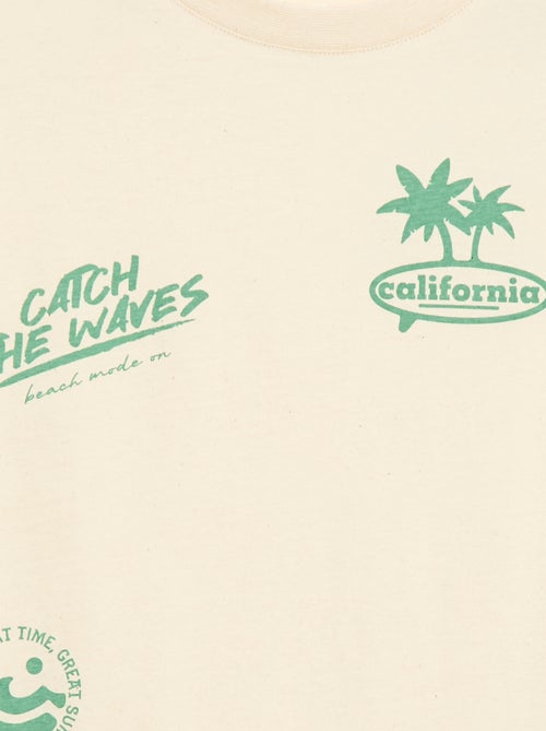 T-shirt a maniche corte stampato - Kiabi