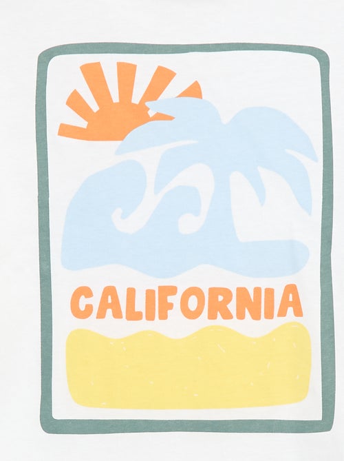 T-shirt a maniche corte stampato - Kiabi