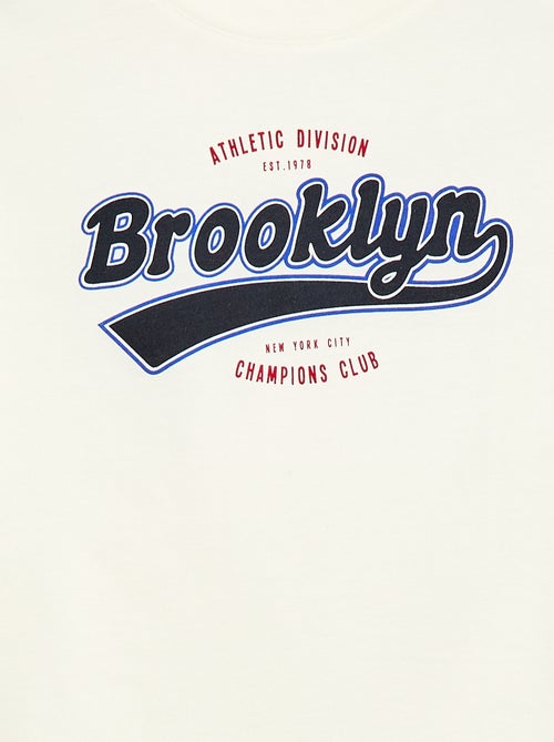 T-shirt a maniche corte stampato - Kiabi