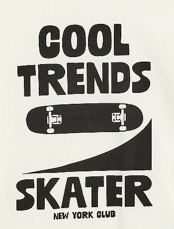 T-shirt a maniche corte stampato