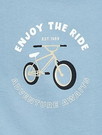 T-shirt a maniche corte stampato