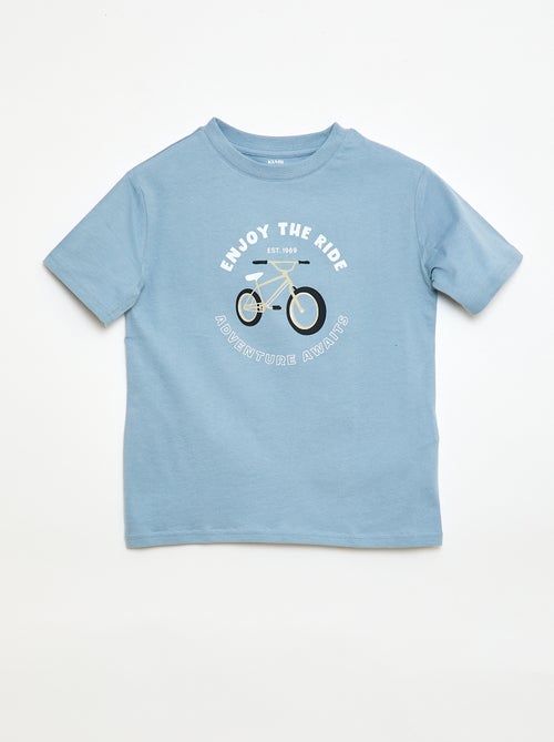 T-shirt a maniche corte stampato - Kiabi