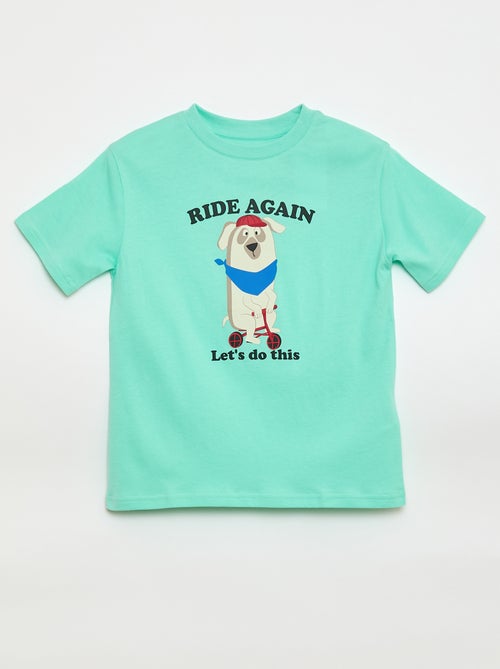 T-shirt a maniche corte stampato - Kiabi