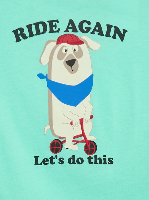 T-shirt a maniche corte stampato - Kiabi