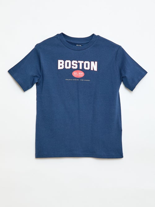 T-shirt a maniche corte stampato - Kiabi