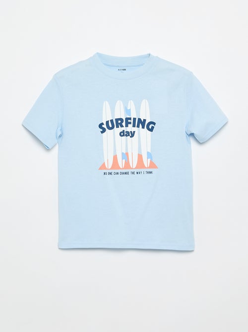 T-shirt a maniche corte stampato - Kiabi