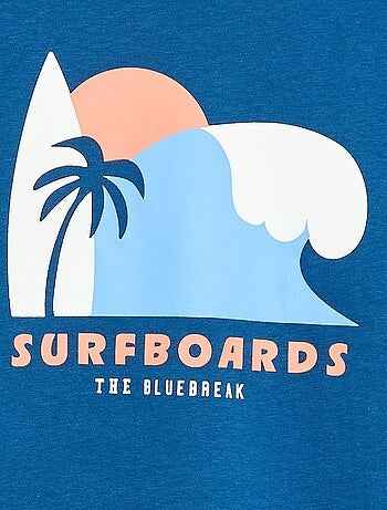 T-shirt a maniche corte stampato