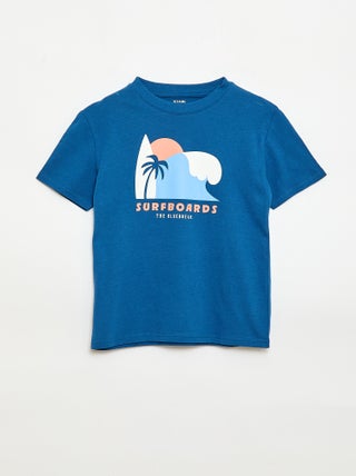 T-shirt a maniche corte stampato