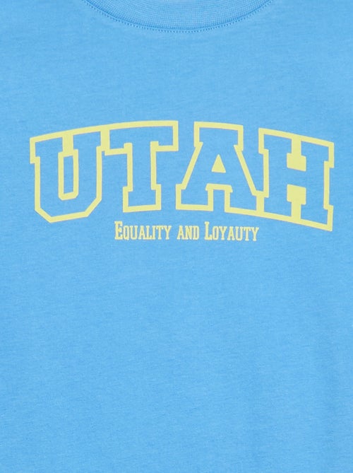 T-shirt a maniche corte stampato - Kiabi