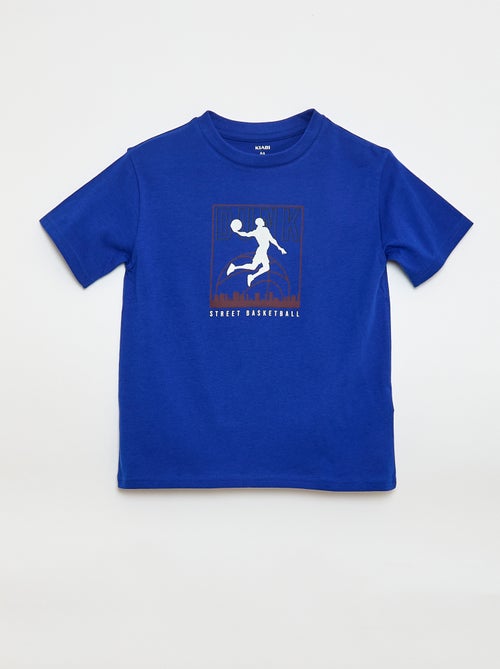 T-shirt a maniche corte stampato - Kiabi